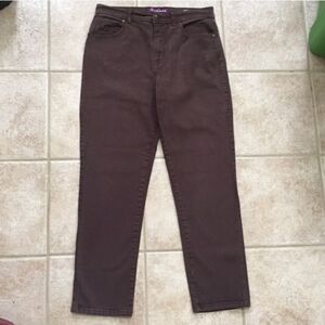 women's gloria vanderbilt jeans amanda tapered leg - size 14